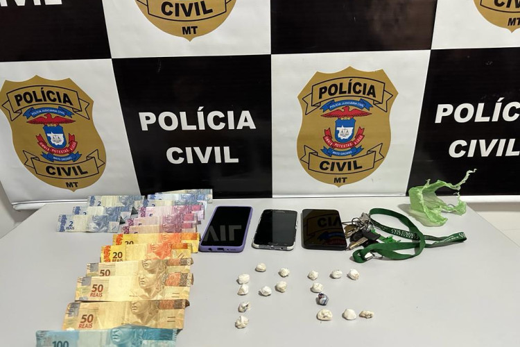 Polícia Civil apreende menor e prende idoso por tráfico de drogas e tentativa de homicídio