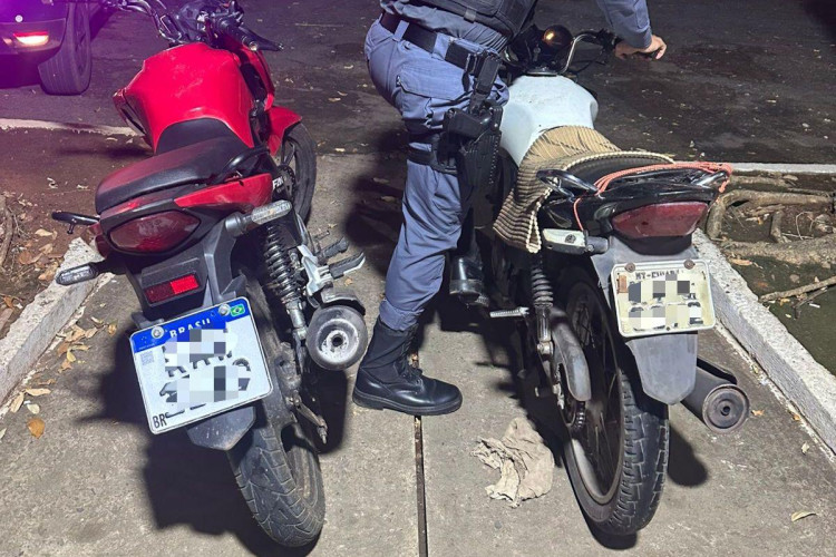 PM prende nove integrantes de quadrilha envolvida em roubo de motocicletas e recupera veículos