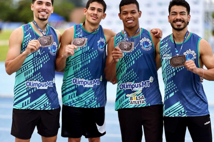 ALUNOS DO IFMT PONTES E LACERDA SÃO MEDALHISTAS NO BRASILEIRO DE ATLETISMO