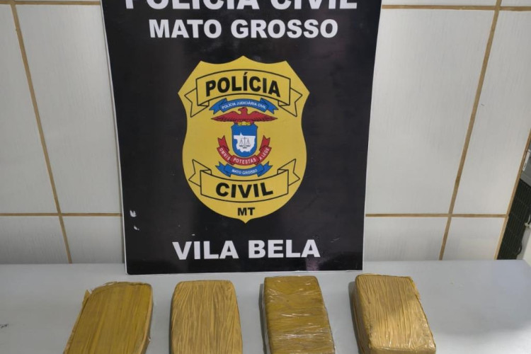 Vila Bela da Santíssima Trindade: Polícia Civil prende três pessoas, apreende adolescente e fecha ponto de venda de drogas