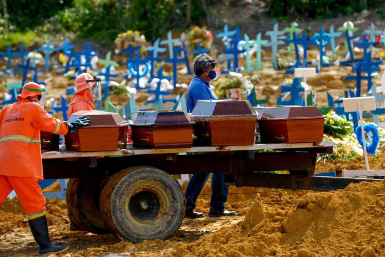 Brasil chega à marca de 700 mil mortes por covid-19