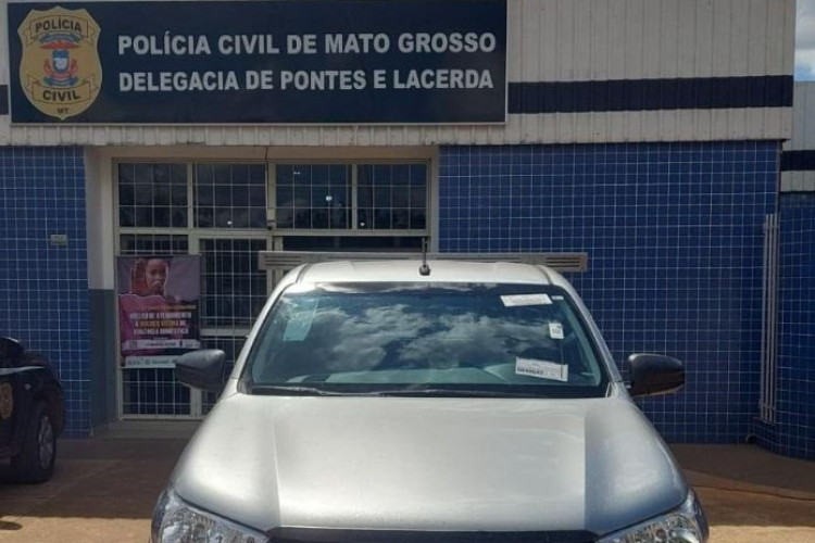 Camionete furtada em Brasnorte é recuperada em Pontes e Lacerda