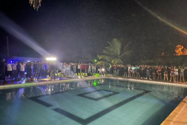 DEU RUIM: PM interdita festa promovida por organização criminosa em Campo Verde