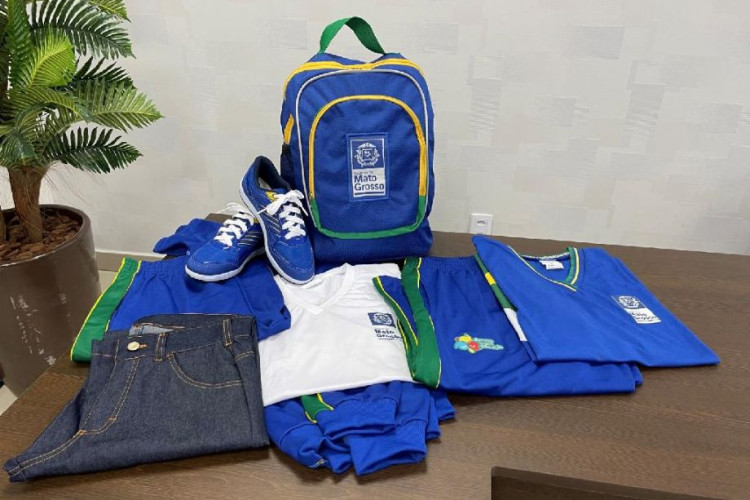 Governo de MT entregará novos uniformes e kits com materiais escolares a estudantes