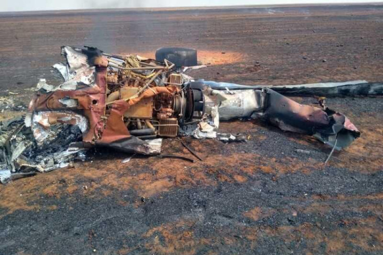 Helicóptero caí e explode em fazenda de MT