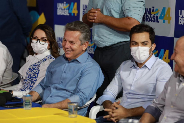 Mauro Mendes anuncia pré-candidatura à reeleição: 