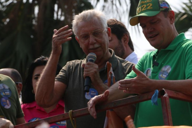 Mauro Mendes declara apoio a Irajá Lacerda para deputado federal
