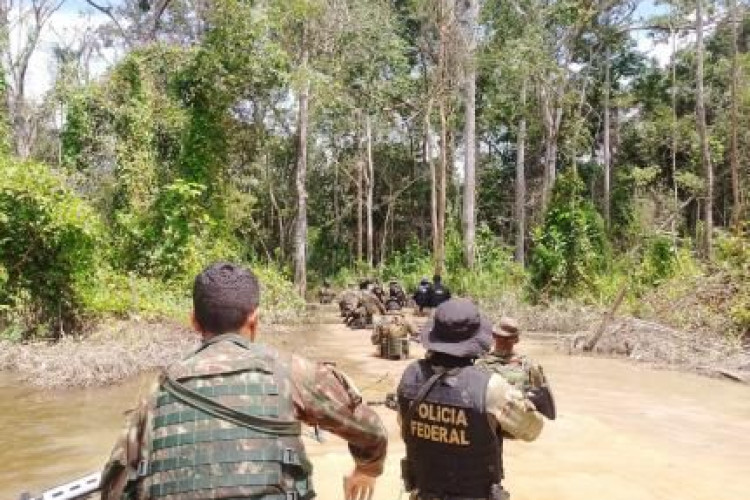 PF prende cacique que liberou garimpo em troca de 20% do ouro; servidor da Funai também é preso