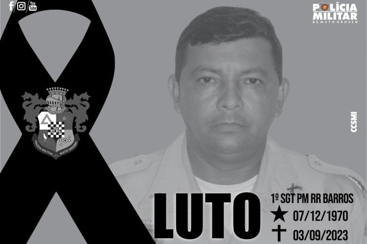 PM lamenta morte de sargento da reserva remunerada de Nova Mutum