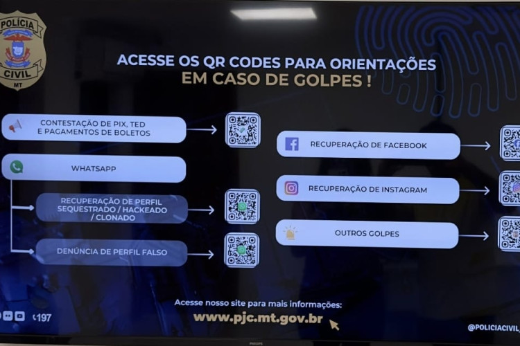 Polícia Civil cria canal com orientações a vítimas em caso de golpes