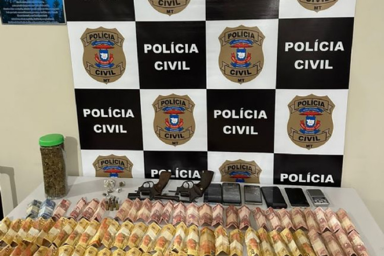 Polícia Civil prende em flagrante autores de homicídio em Cáceres