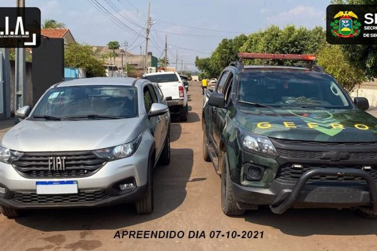 Policiais do Gefron recuperam veículo com restrição judicial de circulação no Tribunal de Justiça de Santa Catarina