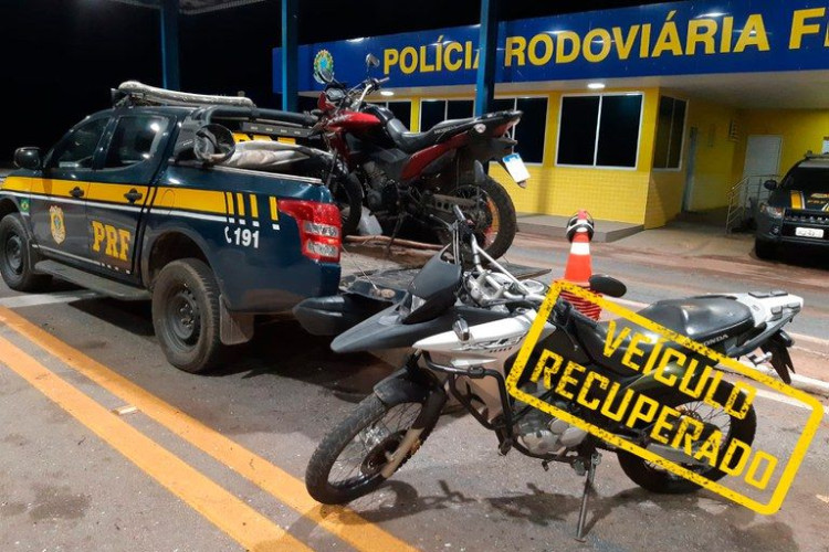 PRF prende homem por receptação de veículo roubado, que trafegava pela BR-070