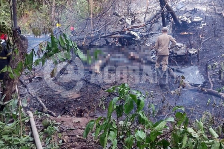 Queda de aeronave que matou quatro em MT ocorreu 30 minutos após decolagem e pode ter sido causada por falha no motor