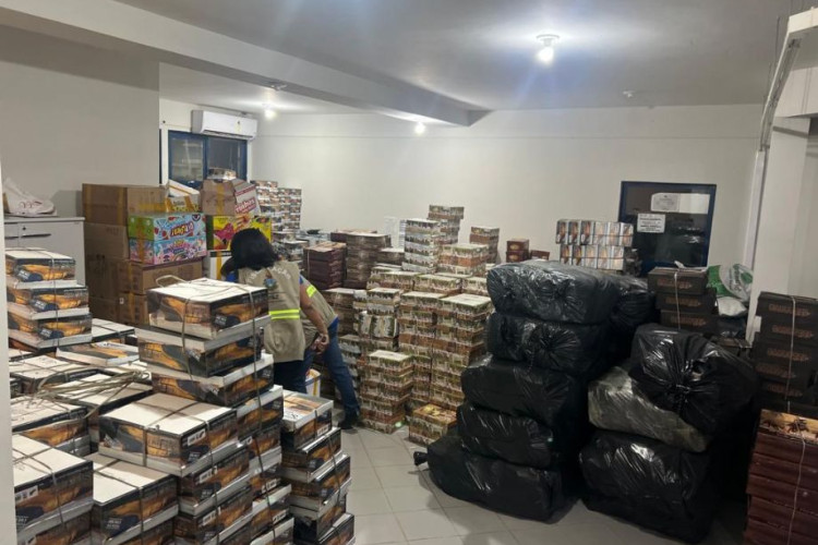Sefaz apreende mercadorias avaliadas em mais de R$ 930 mil transportadas sem nota fiscal