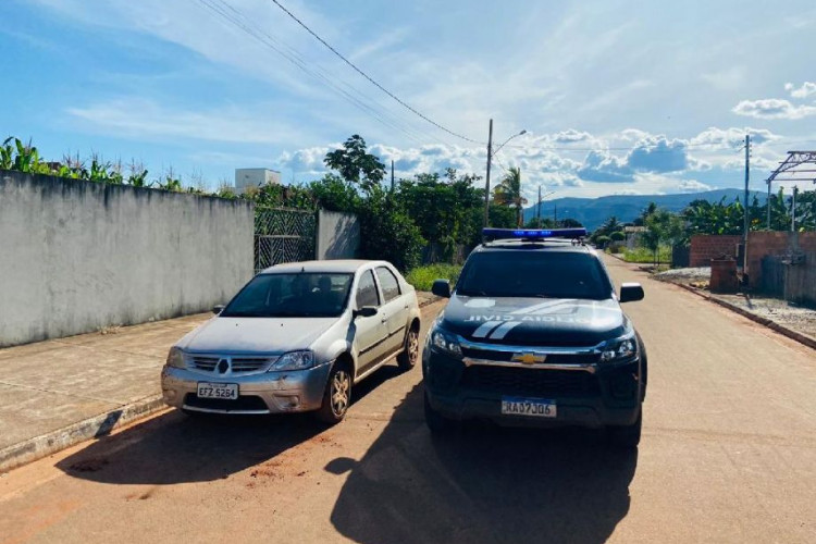 Veículo furtado em Pontes e Lacerda é recuperado no município de Vila Bela da Santíssima Trindade