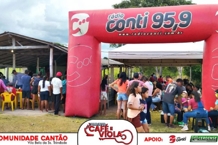 VILA BELA: Comunidade Cantão recebe o projeto Café & Viola no dia do Trabalhador